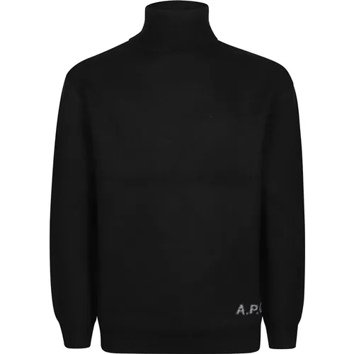 Turtlenecks, male, , Size: M Turtle Neck Sweater - A.p.c. - Modalova