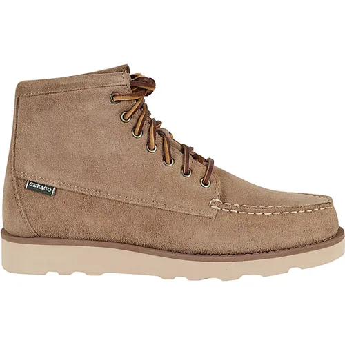 Wildleder Mid Top Freizeitschuhe - Sebago - Modalova