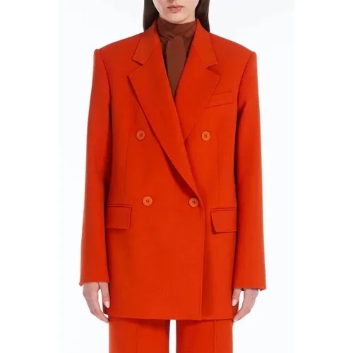 Lamella Jacken , Damen, Größe: 2XS - Max Mara Studio - Modalova