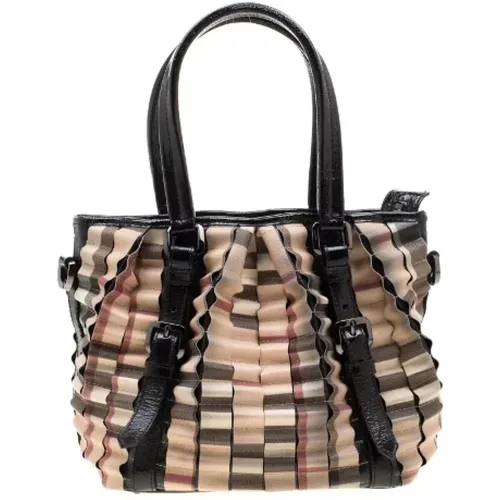 Pre-owned Tote Bags, female, , Size: ONE SIZE Pre-owned Leather totes - Burberry Vintage - Modalova