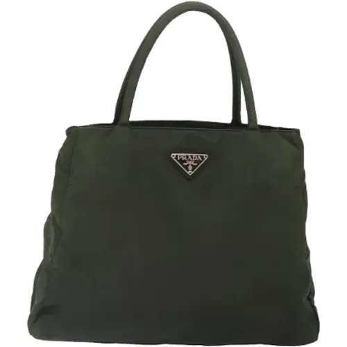 Pre-owned Tote Bags, female, , Size: ONE SIZE Pre-owned Nylon prada-bags - Prada Vintage - Modalova