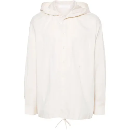 Hoodies, male, , Size: M Vanilla Hoodie Shirt - Helmut Lang - Modalova