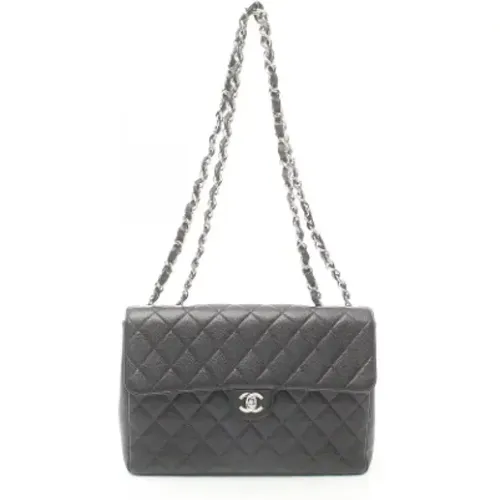 Pre-owned Leather chanel-bags , female, Sizes: ONE SIZE - Chanel Vintage - Modalova