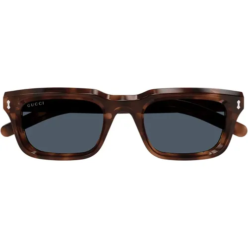 Sunglasses, unisex, , Size: 51 MM Timeless Rectangular Sunglasses Gg1524S 002 - Gucci - Modalova