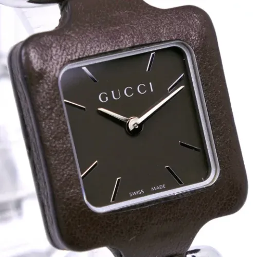 Pre-owned Watches, female, , Size: ONE SIZE Pre-owned Stainless Steel watches - Gucci Vintage - Modalova