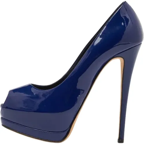 Pre-owned Pumps, female, , Size: 7 1/2 US Pre-owned Leather heels - Giuseppe Zanotti Pre-owned - Modalova