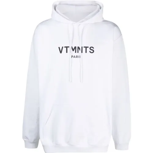 Logo Sweatshirt in , male, Sizes: L - Vtmnts - Modalova