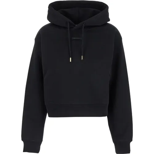 Hooded Sweatshirt with Logo Patch , female, Sizes: XS, L, S, M - Jacquemus - Modalova