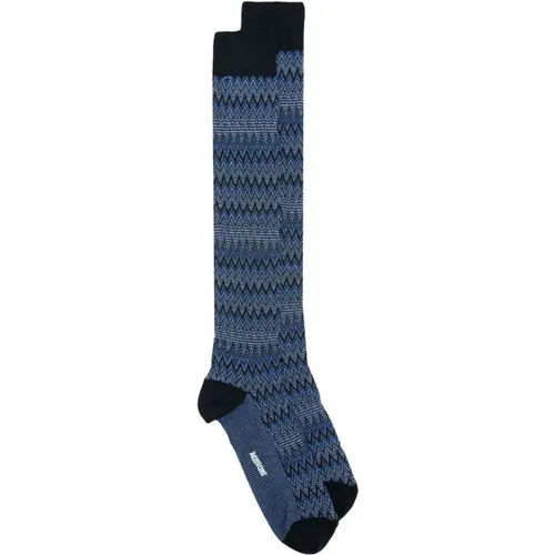 Socks, unisex, , Size: S Men's Cotton Socks - Missoni - Modalova