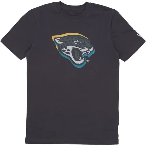 T-Shirts, male, , Size: M Jaguars Draft Tee Graphite T-shirt - new era - Modalova