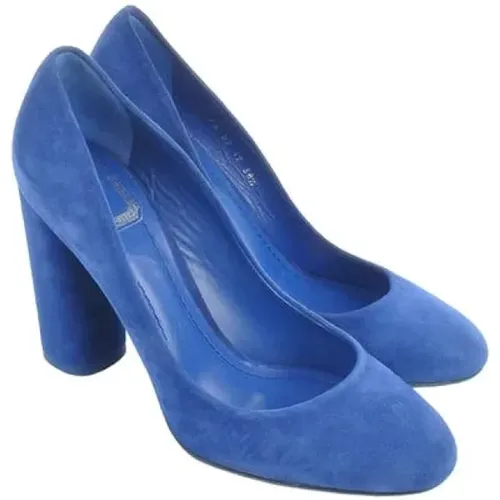 Pre-owned Pumps, female, , Size: 8 1/2 US Pre-owned Suede heels - Dior Vintage - Modalova