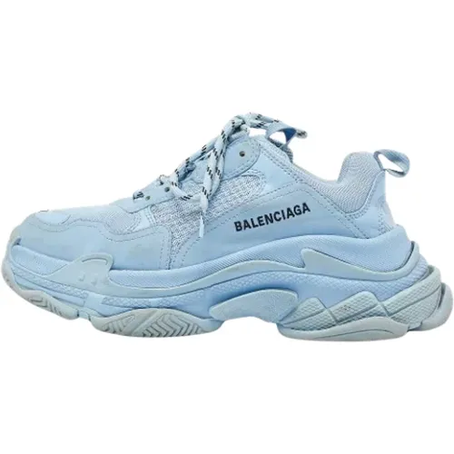 Pre-owned Sneakers, female, , Size: 10 US Pre-owned Mesh sneakers - Balenciaga Vintage - Modalova