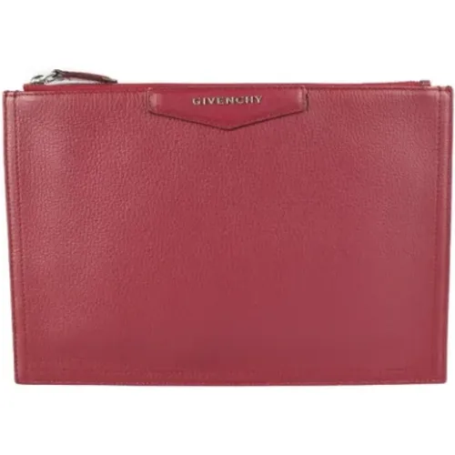 Pre-owned Clutches, female, , Size: ONE SIZE Pre-owned Fabric clutches - Givenchy Pre-owned - Modalova