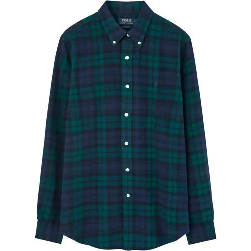 Karierte Button-Down Hemden , Herren, Größe: XL - Ralph Lauren - Modalova