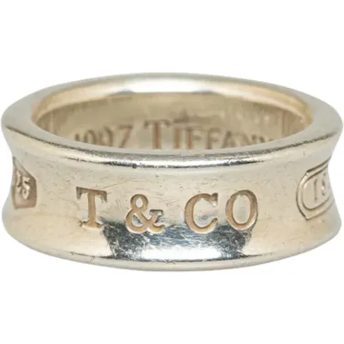 Pre-owned Silver rings , female, Sizes: ONE SIZE - Tiffany & Co. Pre-owned - Modalova