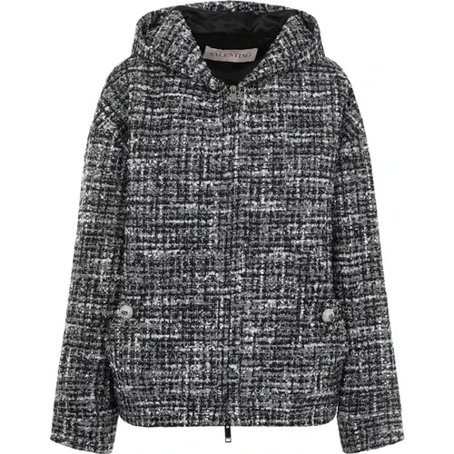 Schwarze Jacke für Frauen Aw24 - Valentino - Modalova