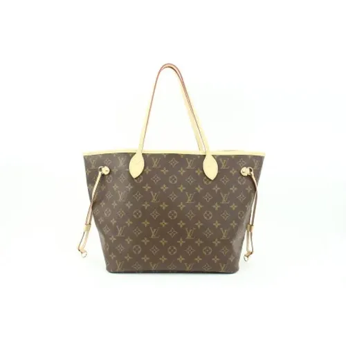 Pre-owned Tote Bags, female, , Size: ONE SIZE Pre-owned Neverfull MM Monogram Bag - Louis Vuitton Vintage - Modalova