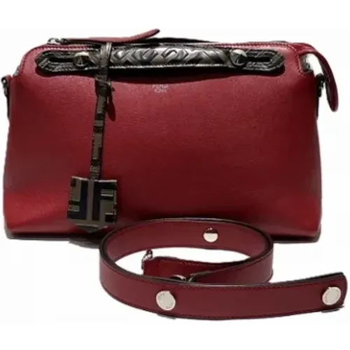 Pre-owned Shoulder Bags, female, , Size: ONE SIZE Pre-owned Leather shoulder-bags - Fendi Vintage - Modalova