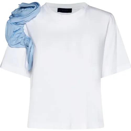 Weiße T-Shirts und Polos Kollektion , Damen, Größe: XS - Kaos - Modalova