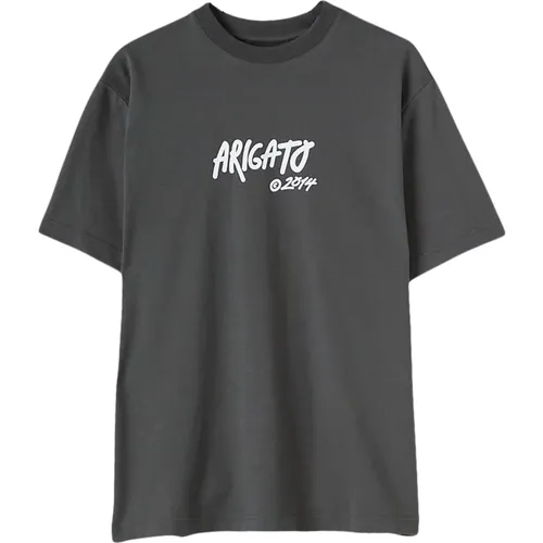 Arigato Tag T-Shirt , Herren, Größe: XS - Axel Arigato - Modalova