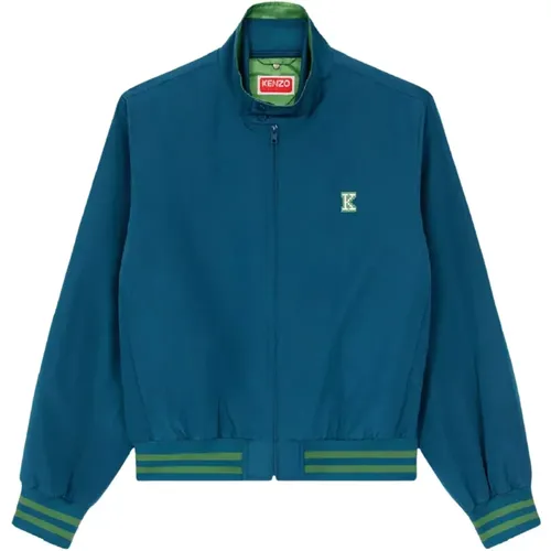 Blaue Bomberjacke mit Weste,Bomber Jackets - Kenzo - Modalova