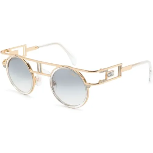 Sunglasses, unisex, , Size: 43 MM Gold Sunglasses for Everyday Use - Cazal - Modalova