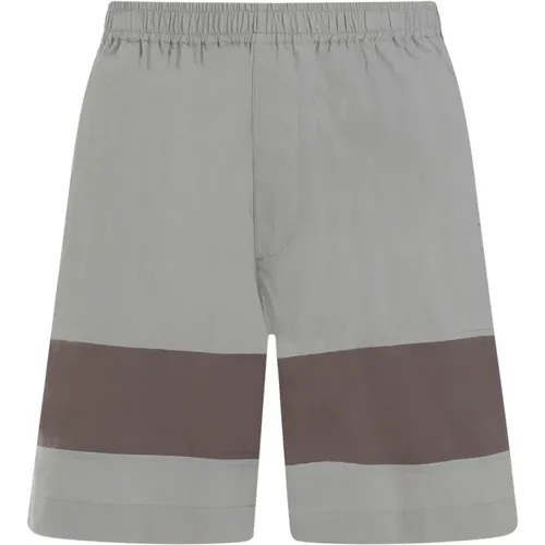 Graue Baumwollshorts Elastischer Bund - Craig Green - Modalova