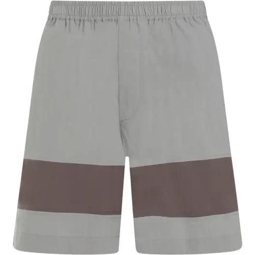 Grey Cotton Shorts Elastic Waistline , male, Sizes: M, S, XL - Craig Green - Modalova