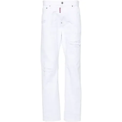 Pocket Jeans in Stone Washed , male, Sizes: L, S, M - Dsquared2 - Modalova
