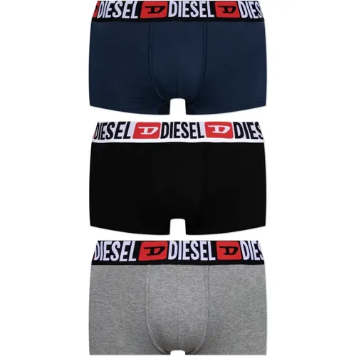 Bottoms, male, , Size: S Three-pack of boxer shorts Umbx-Damienthreepack - Diesel - Modalova