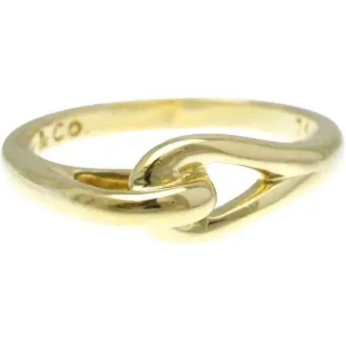 Pre-owned Jewellery, female, , Size: ONE SIZE Pre-owned Gold rings - Tiffany & Co. Pre-owned - Modalova