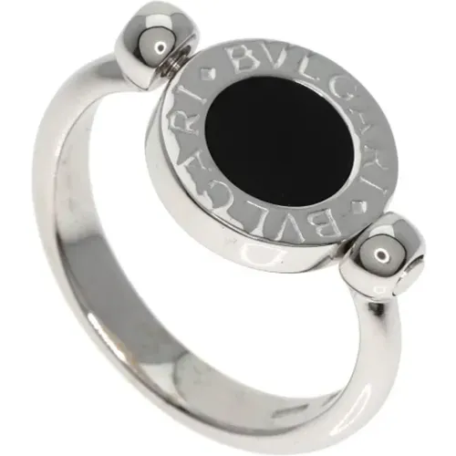 Pre-owned Jewellery, female, , Size: ONE SIZE Pre-owned White Gold rings - Bvlgari Vintage - Modalova