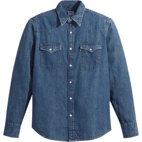 Levi's , Denim Shirts , male, Sizes: S, XS, L, M, XL - Levis - Modalova