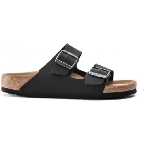 Schwarze Anatomische Sandalen , Herren, Größe: 43 EU - Birkenstock - Modalova