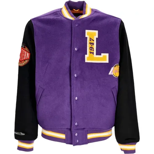 Bomber Jackets, male, , Size: S NBA Team Legacy Varsity Jacket - Mitchell & Ness - Modalova