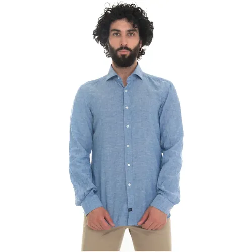 Casual shirt , male, Sizes: 4XL, M - Fay - Modalova