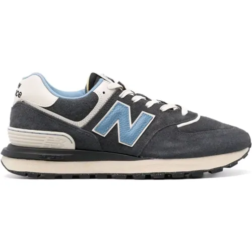 Grey Sneakers with Colour-Block Design , male, Sizes: 12 1/2 UK, 6 1/2 UK, 7 1/2 UK, 11 UK, 7 UK - New Balance - Modalova