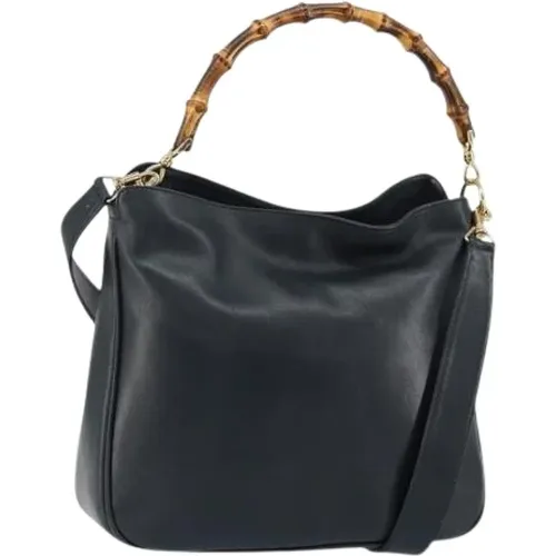 Pre-owned Handbags, female, , Size: ONE SIZE Pre-owned Leather Handbag - Gucci Vintage - Modalova