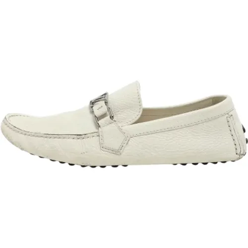 Pre-owned Flats, male, , Size: 9 1/2 US Pre-owned Leather flats - Louis Vuitton Vintage - Modalova