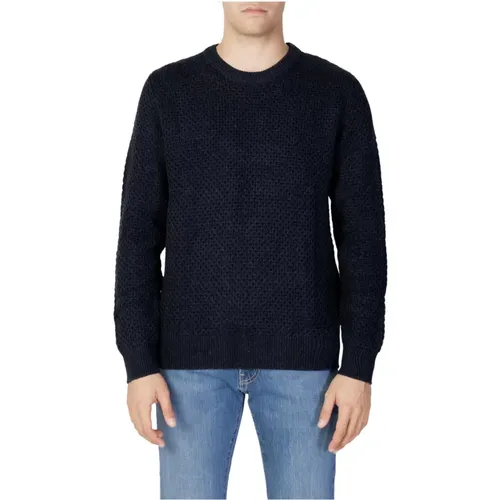 Plain Knitwear for Men , male, Sizes: S, XL, M, L - Selected Homme - Modalova