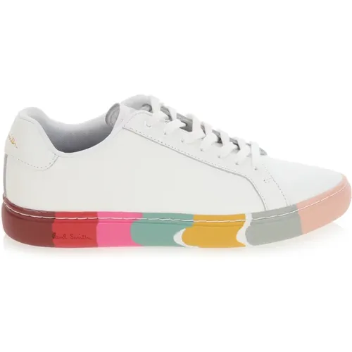 Sneakers, female, , Size: 10 US Swirl Leather Sneakers in - Paul Smith - Modalova