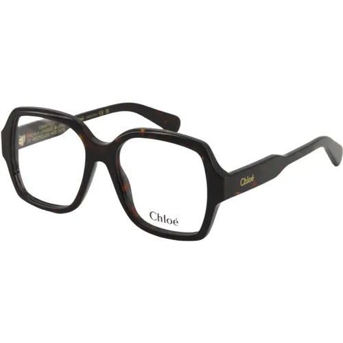 Quadratische Optische Tortoise Brille - Chloé - Modalova