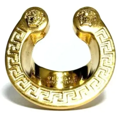 Pre-owned Jewellery, female, , Size: ONE SIZE Pre-owned Metal rings - Versace Pre-owned - Modalova