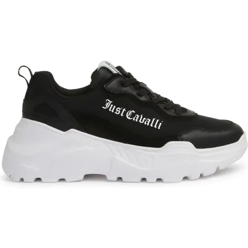 Schwarze Sneakers für Frauen Aw24 - Just Cavalli - Modalova