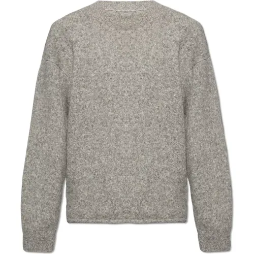 Sweater with logo , male, Sizes: L, M - Jacquemus - Modalova