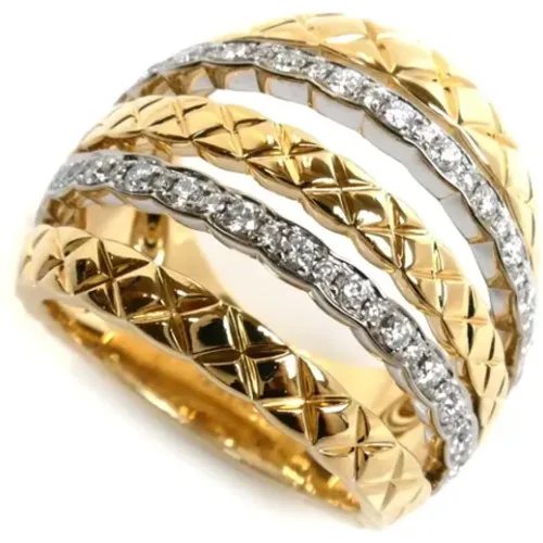 Pre-owned Jewellery, female, , Size: ONE SIZE Pre-owned Gold chanel-jewelry - Chanel Vintage - Modalova