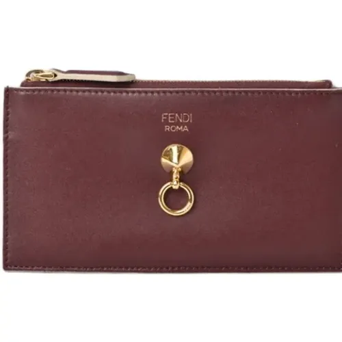 Pre-owned Wallets, female, , Size: ONE SIZE Pre-owned Leather wallets - Fendi Vintage - Modalova