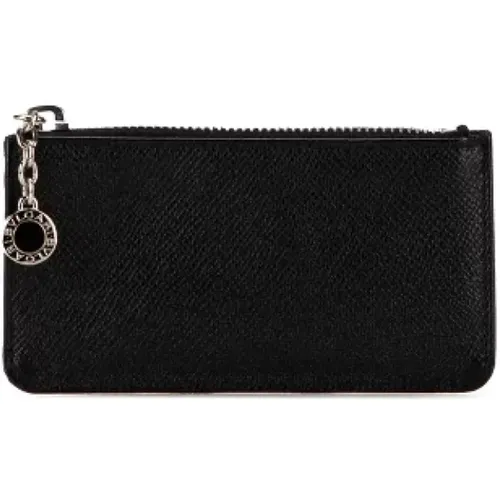 Pre-owned Wallets, female, , Size: ONE SIZE Pre-owned Leather wallets - Bvlgari Vintage - Modalova