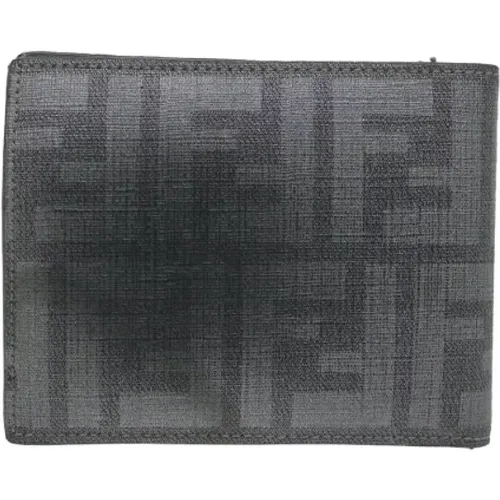 Pre-owned Wallets, female, , Size: ONE SIZE Pre-owned Canvas wallets - Fendi Vintage - Modalova