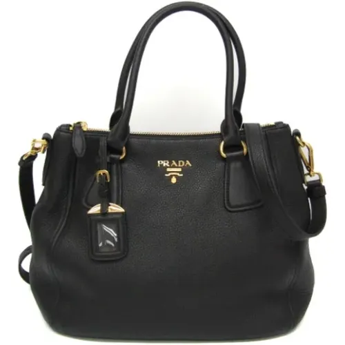 Pre-owned Leather prada-bags , female, Sizes: ONE SIZE - Prada Vintage - Modalova